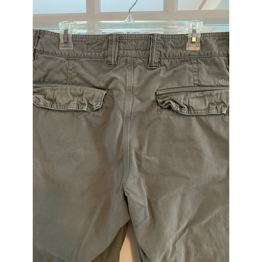 Fat Face British Designed Army Fern Green Utility Shorts Mens 38 Casual - Picture 4 of 7